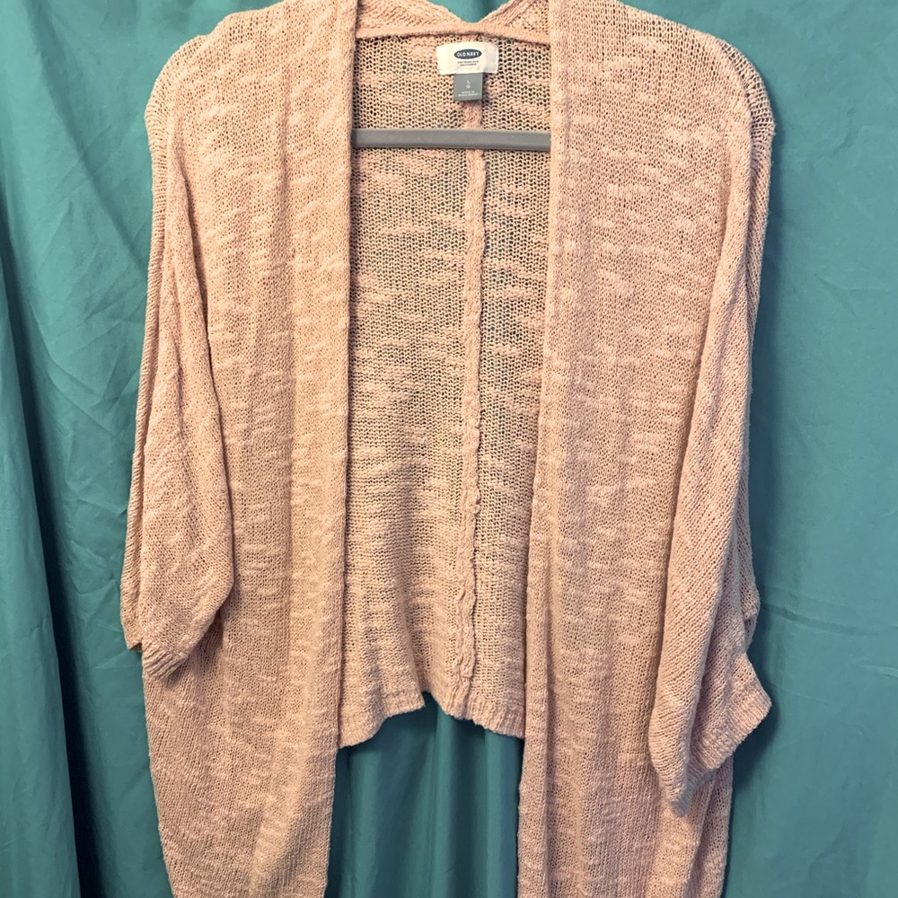 Light Pink Cardigan.